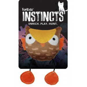 Furkidz Instincts Hoot Owl Cat Toy