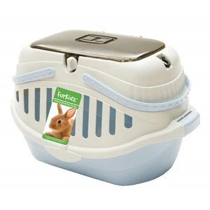 Furkidz Small Animal Carrier Large  51 x 32 x 32cm Blue