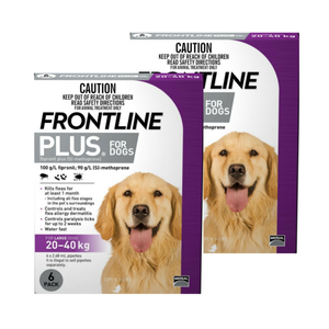 Frontline Plus Large Dog 12 pk - 20-40kg (2 x 6pks)