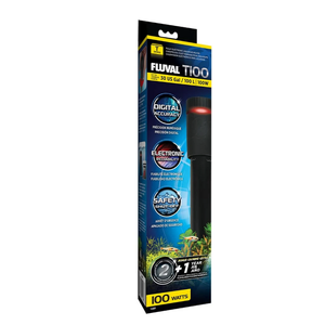 Fluval T Series Electronic Heater - 100 Watt
