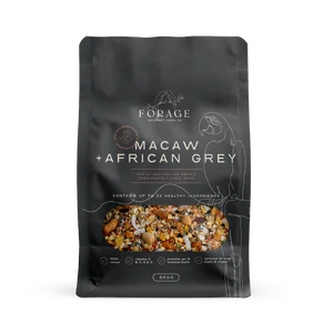 Forage Gourmet Macaw & African Grey Bird Seed 
