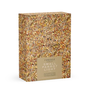 Forage Everyday Small Parrot Light Bird Seed Forage small parrot light seed, low fat bird mix, budgie light seed, cockatiel diet, lovebird food, smal parot lite, parrot weight control