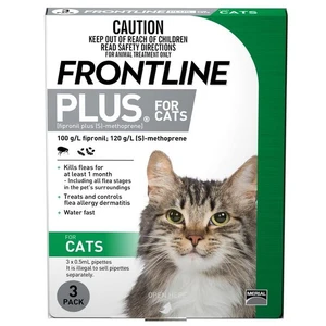 Frontline Plus Cat 3pk