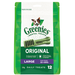 Greenies Large Mega Pack 510gm 12 treats per pack 
