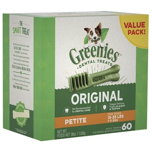 Greenies Petite Value pack 1kg  approx 60 treats per pack