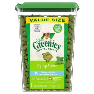 Greenies Feline Catnip 277g Tub