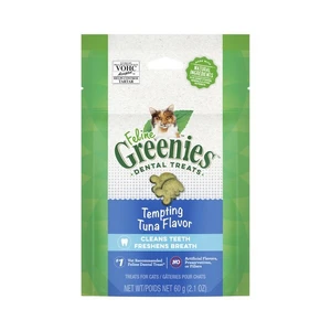 Greenies Feline Tuna Dental Treats for cats 60gm