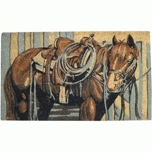 Coir Mat Western Horse