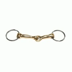 Key Ring Gold Snaffle