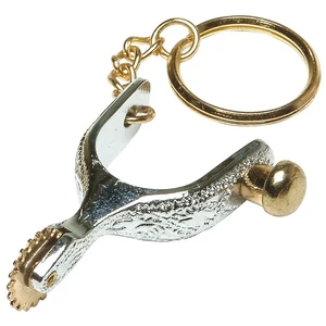 Embossed Spur Key Ring