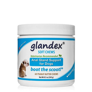 Glandex Soft Peanut Butter Chews 60 pack