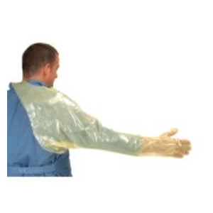 Krutex Super Touch Examination Protector Gloves with Shoulder Protector 50pk
