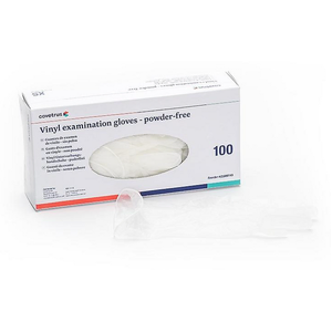 Covetrus White Vinyl Examination Gloves 100pk