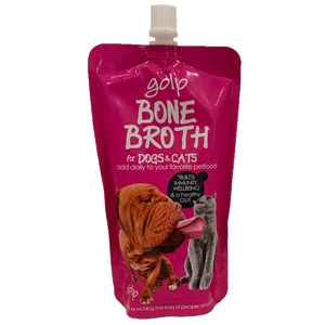 Golp Bone Broth with Chicken for Immunity for Dogs & Cats 250g