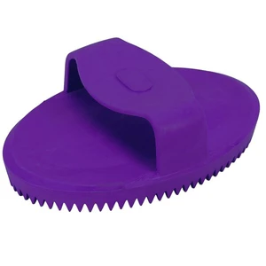 STC Rubber Curry Comb - Small [Colour: Purple] 