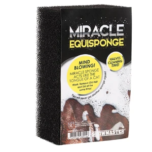 Showmaster Miracle Equi-Sponge showmaster miracle equi sponge, horse grooming sponge australia, horse hair removal sponge, horse shedding tool, horse coat cleaning sponge