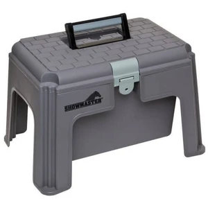 Show Master Step Up Tack Box Grey