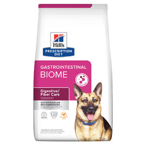 Hills Prescription Diet Gastrointestinal Biome Digestive Fibre Care with Chicken Dry Dog Food - 3.6kg