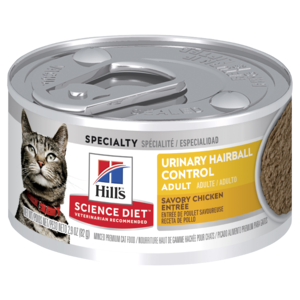 Hills Science Diet Feline Adult Urinary & Hairball 82g x 24 cans
