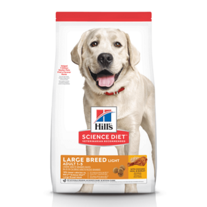 Hills Science Diet Adult Large Breed Light Dog Food 12kg