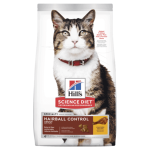 Hills Science Diet Adult Hairball Control Dry Cat Food 4kg