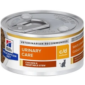 Hills Prescription Feline C/D Multicare Stew 82g x 24