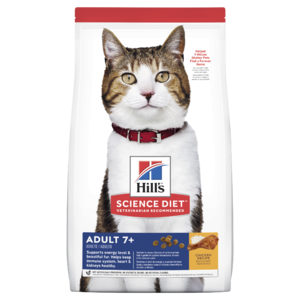 Hills Science Diet Adult 7+ Senior Dry Cat Food 3kg