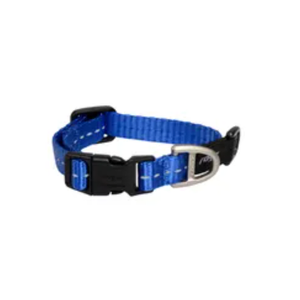 ROGZ Utility Classic Dog Collar - XSmall (Blue) 