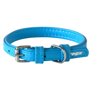 *CLEARANCE* Rogz Leather Buckle Collar Extra Large (46-60cm) [Colour: Turquoise]