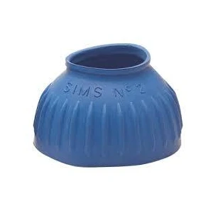 Sims Ribbed Bell Boots - Blue Large 