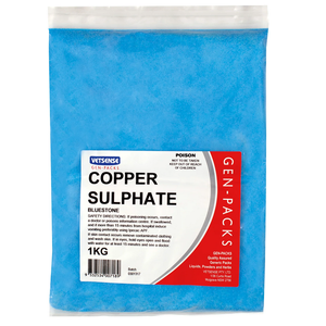 Vetsense Gen-Pack Copper Sulphate 1kg