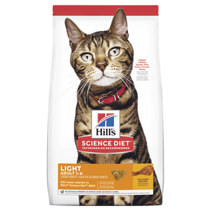 Hills Science Diet Adult Light Dry Cat Food