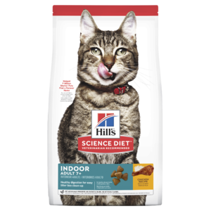 Hills Science Diet Adult 7+ Indoor Dry Cat Food 3.17kg