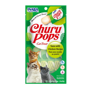 Inaba Cat Churu Pops - Tuna & Chicken