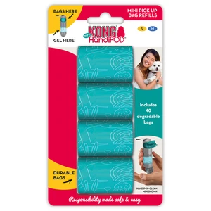 KONG HandiPOD Pick up Mini bag refills 40 pack