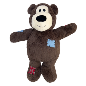 KONG Wild Knots Bear Jumbo XL Dog Toy kong wild knots bear jumbo xl, kong plush bear dog toy australia, large plush squeaky dog toy, kong jumbo dog toy australia, wild knots bear xl, large dog stuffed toy, kong bear squeaky toy australia