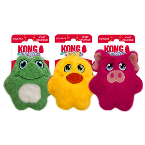 KONG Snuzzles Mini XS Plush Squeaky Dog Toy kong snuzzles mini xs, kong plush squeaky toy small dog, small dog squeaky toy australia, kong mini plush toy, puppy squeaky toy, kong snuzzles frog duck pig, indoor dog toy small breed australia