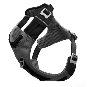 Kurgo Journey Air Dog Harness - Black/ Grey
