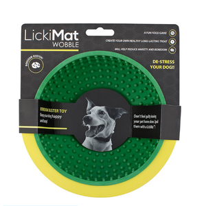 LickiMat Wobble Slow Feeder Green