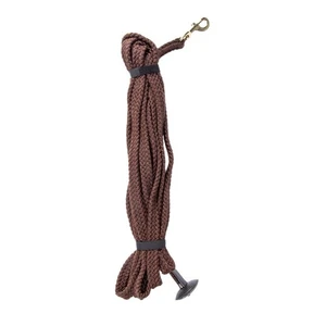 Cottonfields Lunge Rein Brown  9m