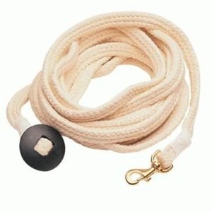 Cottonfields Lunge Rein White 9m