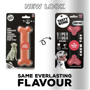 Tasty Bone Nylon Bacon Lge
