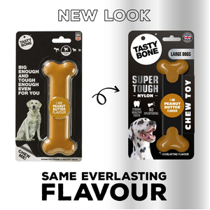 Tasty Bone Nylon Peanut Butter Lge