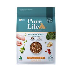 Pure Life Natural Boost Chicken Dry Cat Food 6kg