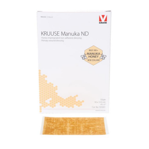 Kruuse Manuka Non-Adherent Dressing 10x12.5cm 10pk