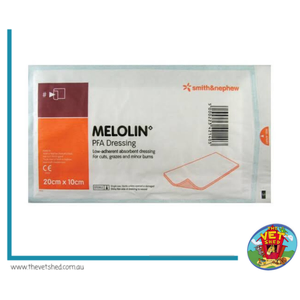 MELOLIN DRESSING NON-ADHESIVE 10X20CM Sold Indivually 