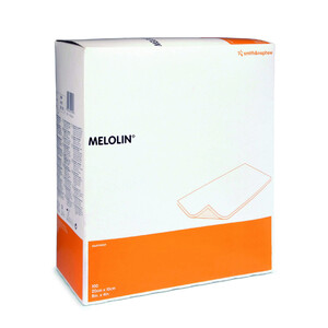 MELOLIN DRESSING NON-ADHESIVE 10X20CM Pk of 100