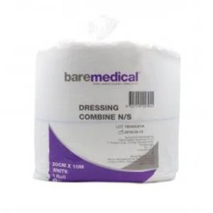  Combine Dressing 20CM X10M Roll White N/S