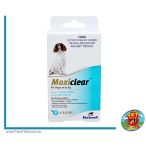 Moxiclear For Dogs 10-25 kg 3 pack