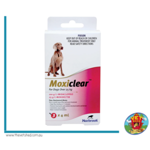 Moxiclear For Dogs over 25 kg 3 pack